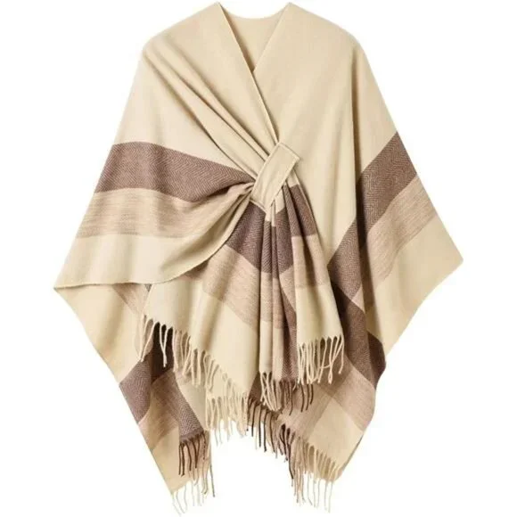 Women's Elegant Shawl Wraps - Picture 2 of 6